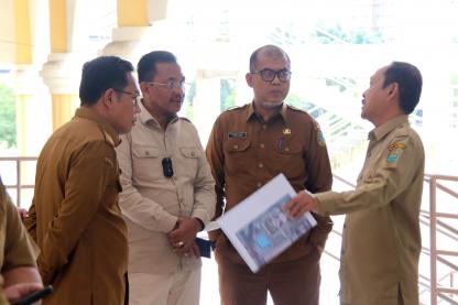 Sekdaprov Sumut Tinjau Kesiapan Lokasi Acara Puncak HPN 2023